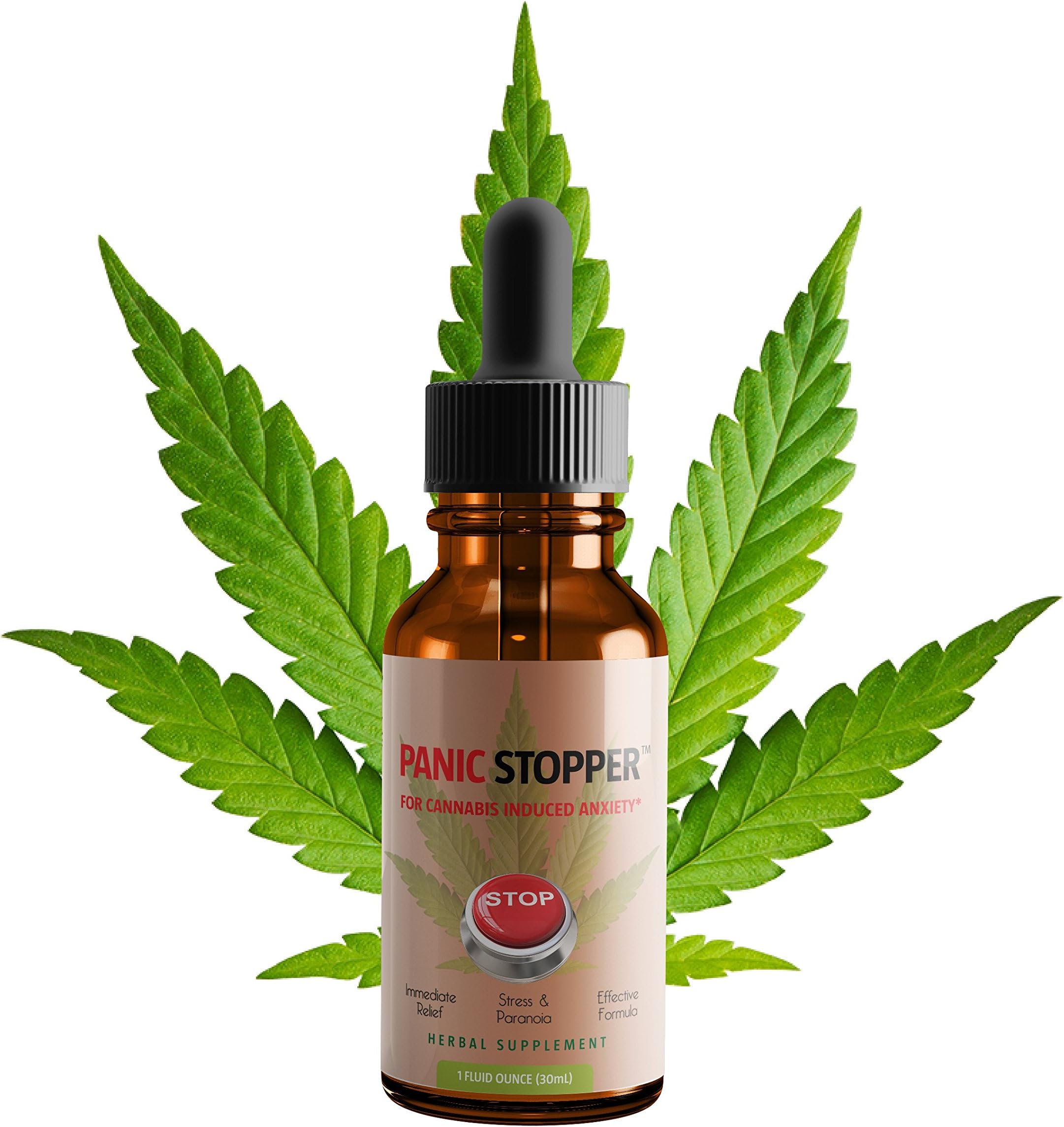 Panic Stopper for Cannabis Induced Anxiety, Panic Attacks and Stress