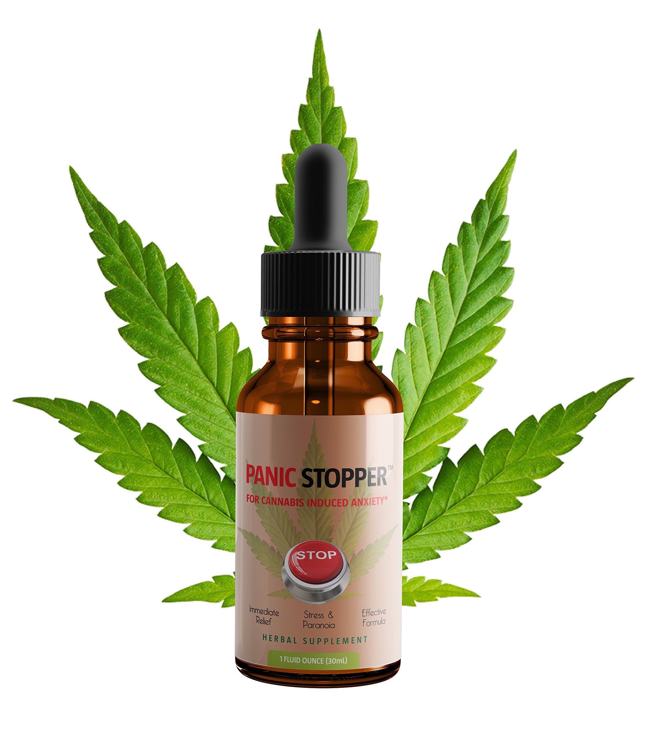 Panic Stopper for Cannabis Induced Anxiety, Panic Attacks and Stress