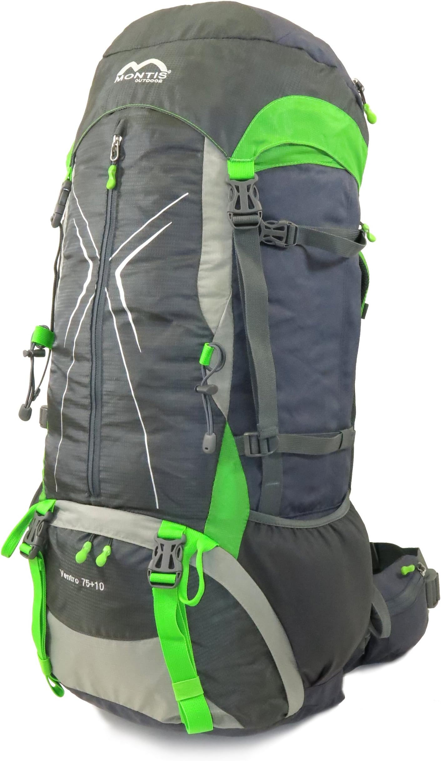 MONTIS VENTRO 75+10/85+10, trekking backpack 85L/95L
