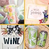 TECKWRAP Permanent Vinyl Sheets 12x12 40 Sheets Assorted Colors view 7