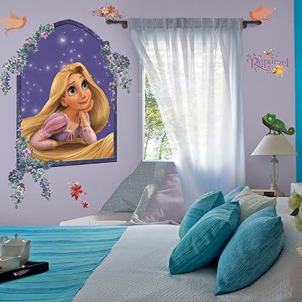 Asian Paints Nilaya Tangled - Rapunzel Giant Wall Stickers