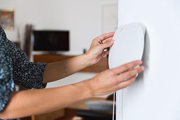 ABUS Smartvest Funk Alarmanlage App FUAA35001A  Basis Set   Zentrale App ffnungs  und Bewegungsmelder Fernbedienung und Zubehr   77442