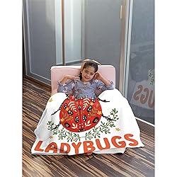 Ladybug Blanket Gifts for Girl- Just A Girl Who