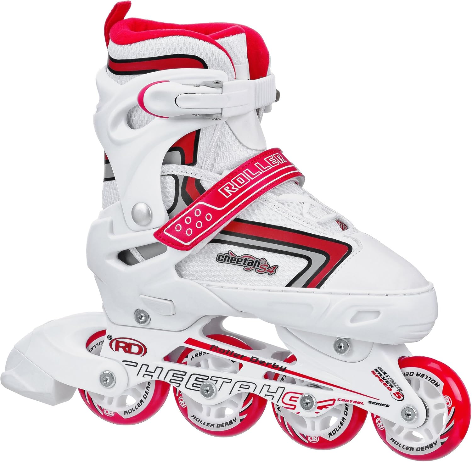 Roller Derby Girl's Cheetah S4 Adjustable Inline Skates Amazon.ca Sports & Outdoors