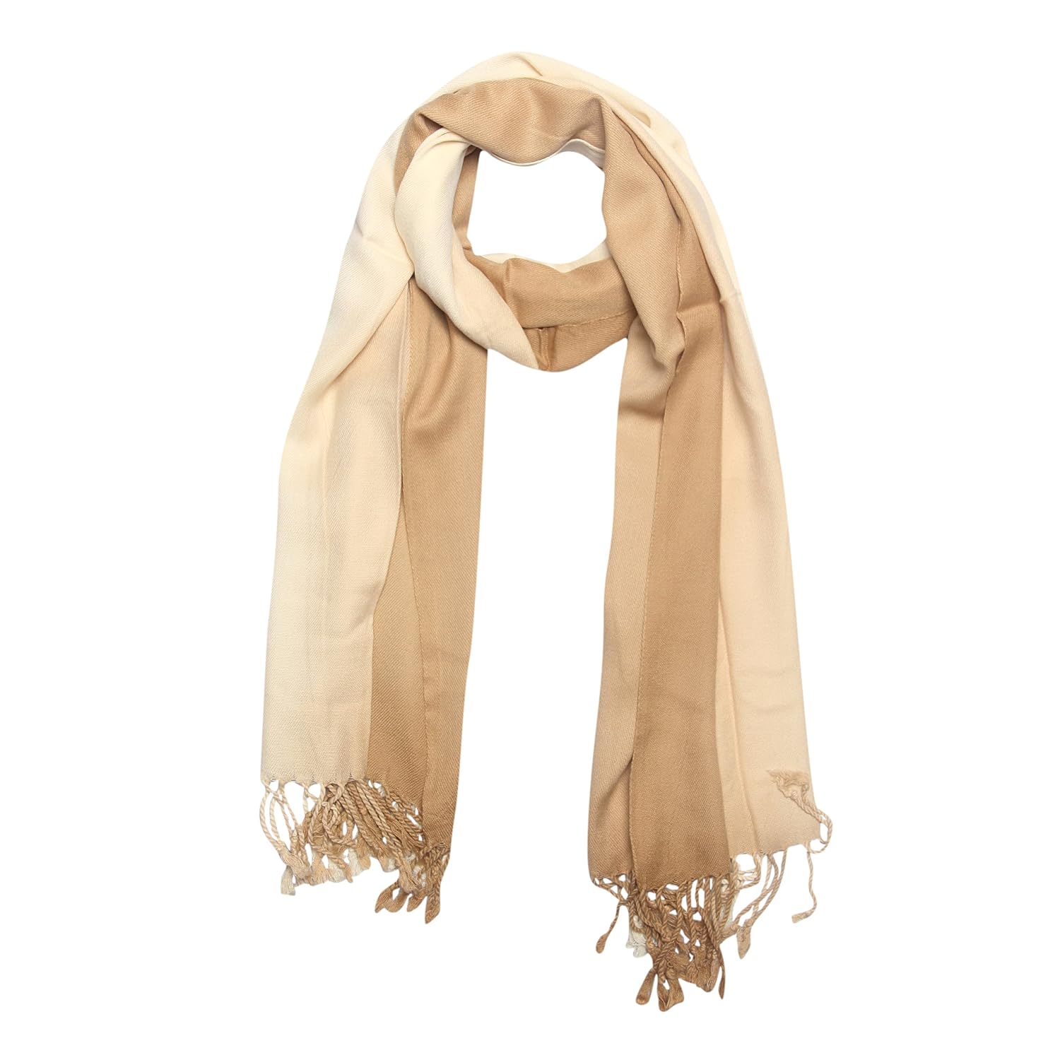 fabseasons solid dual tone / double color cotton unisex scarf, scarves, stole & shawl for summer & winter for men and women