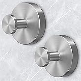 WingWider Shower Hooks for Inside Shower,Suction Cup Hooks for Glass Window,Removable Towel Hooks for Bathrooms,2 Packs(Silver)