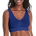 Hanes Women's Cozy Wireless Bra, Full-Coverage Pullover Bra, Seamless T-Shirt Bra