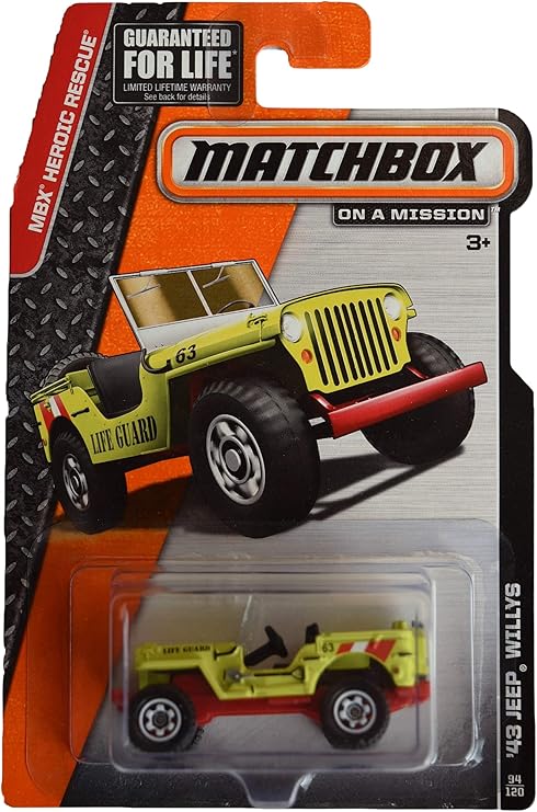 jeep willys matchbox