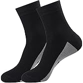 AddBili Grounding Socks with Conductive Fibers for Grounding Shoes and Grounding Mat Comfortable Cotton