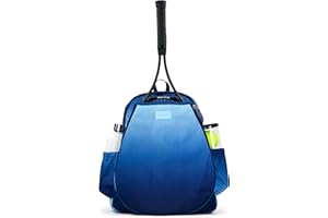 Ame & Lulu Game On Tennis Backpack - Contains Padded & Adjustable Straps - Two Exterior Water Bottle Pockets