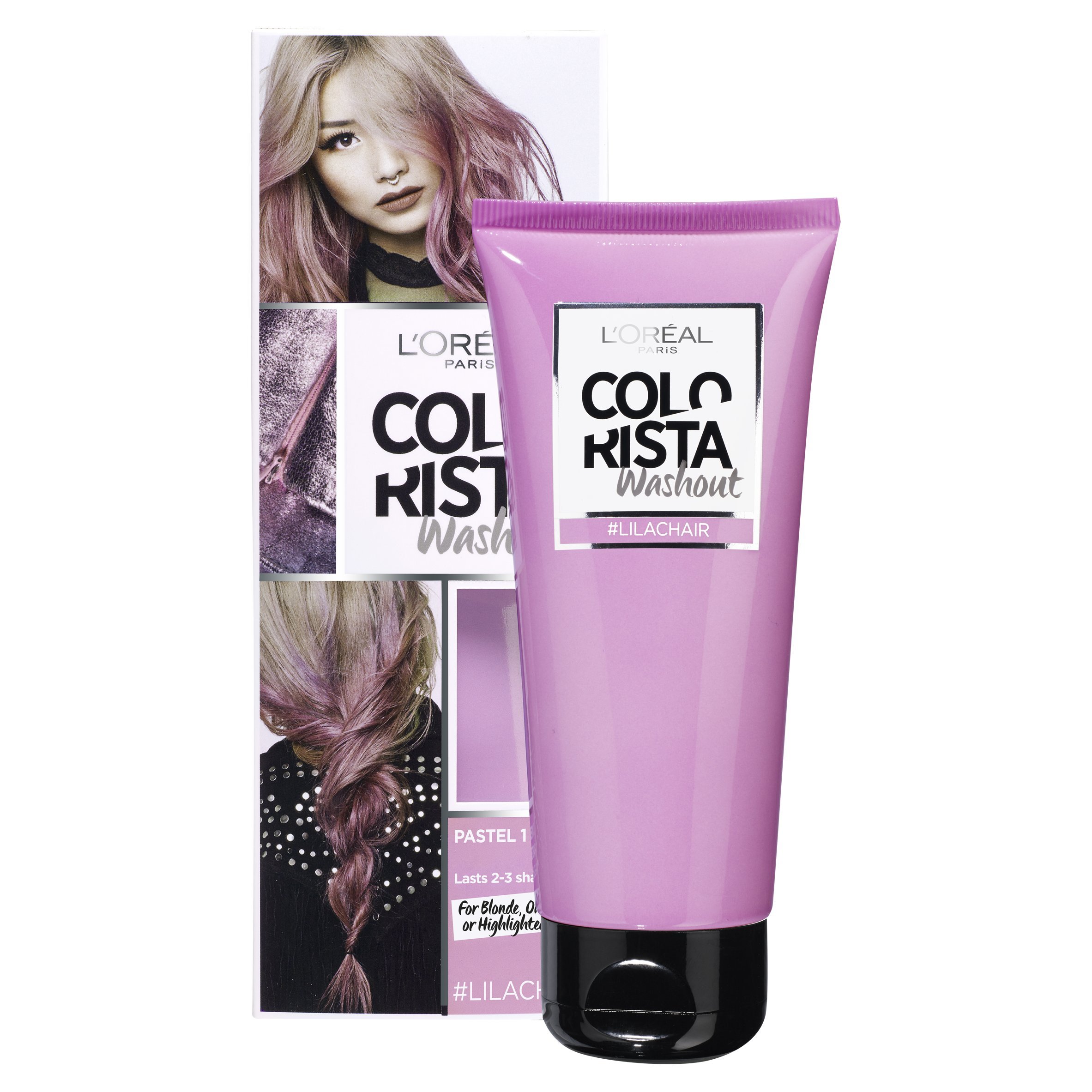 L Oreal Colorista Washout Lilac Purple Semi Permanent Hair Dye