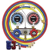 Mastercool 83272 R1234yf 2-Way Aluminum Manifold Gauge Set