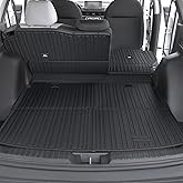 GALVAGNITE Cargo Mat for Honda CRV 2026 2025 2024 2023 Accessories(Hybrid & Gasoline), Full Coverage All Weather Trunk Cargo Liner with Backrest Protector