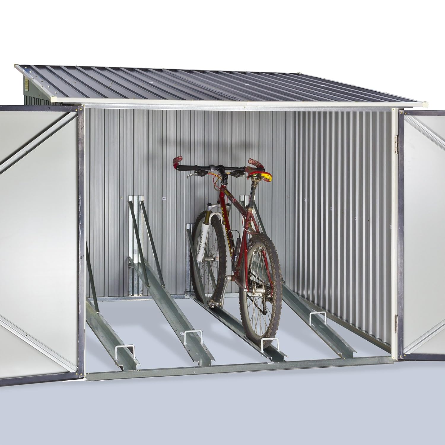 Fahrradgarage für 4 Fahrräder - Fahrradbox 4 Fahrräder