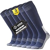 ONKE Max Full Cushion Knee High Socks for Men Steel Toe Work Boot Over the Calf OTC Moisture Wicking Thermal Hiking Hunting