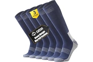 ONKE Max Full Cushion Knee High Socks for Men Steel Toe Work Boot Over the Calf OTC Moisture Wicking Thermal Hiking Hunting