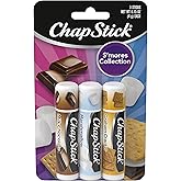 ChapStick S'more Collection Variety Pack Lip Balm Tube, Lip Care, 0.15 Ounce (Pack of 3)
