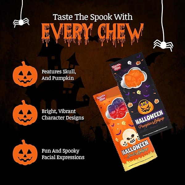HALLOWEEN LOLLIPOPS (40 PACK, 40, OUNCE)
