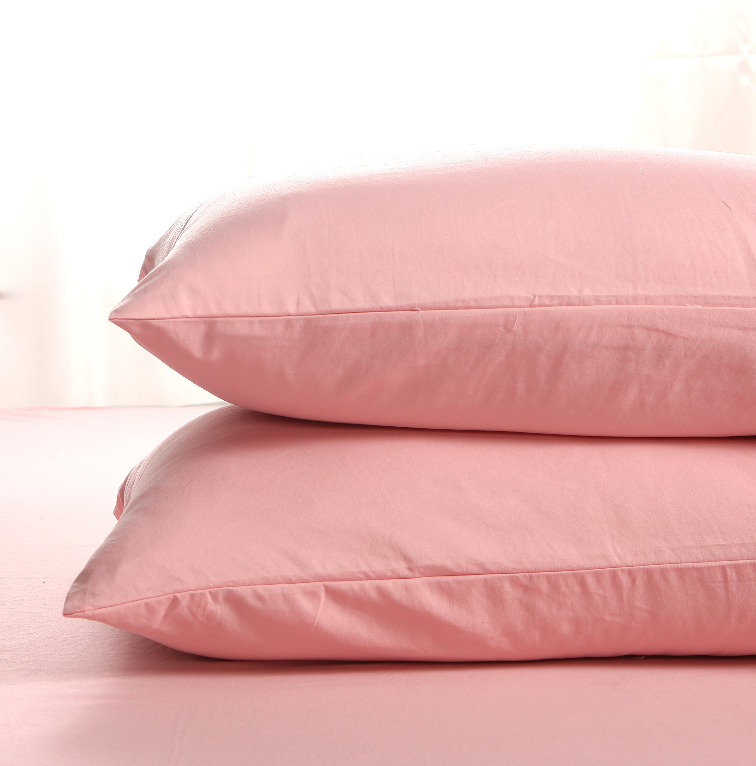 MH MYLUNE HOME Quality 3 Piece Duvet Cover Set King Size, Environmental,Fade Resistant, Hypoallergenic 140g/㎡ Bedding Set