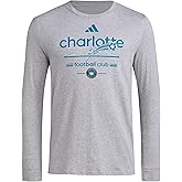 adidas Men's Charlotte FC Pre-Game Long Sleeve T-Shirt