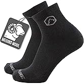 CloudLine - Merino Wool Socks for Men & Women, Wool Running Socks - Light Cushion, Breathable, Moisture Wicking - Made in USA