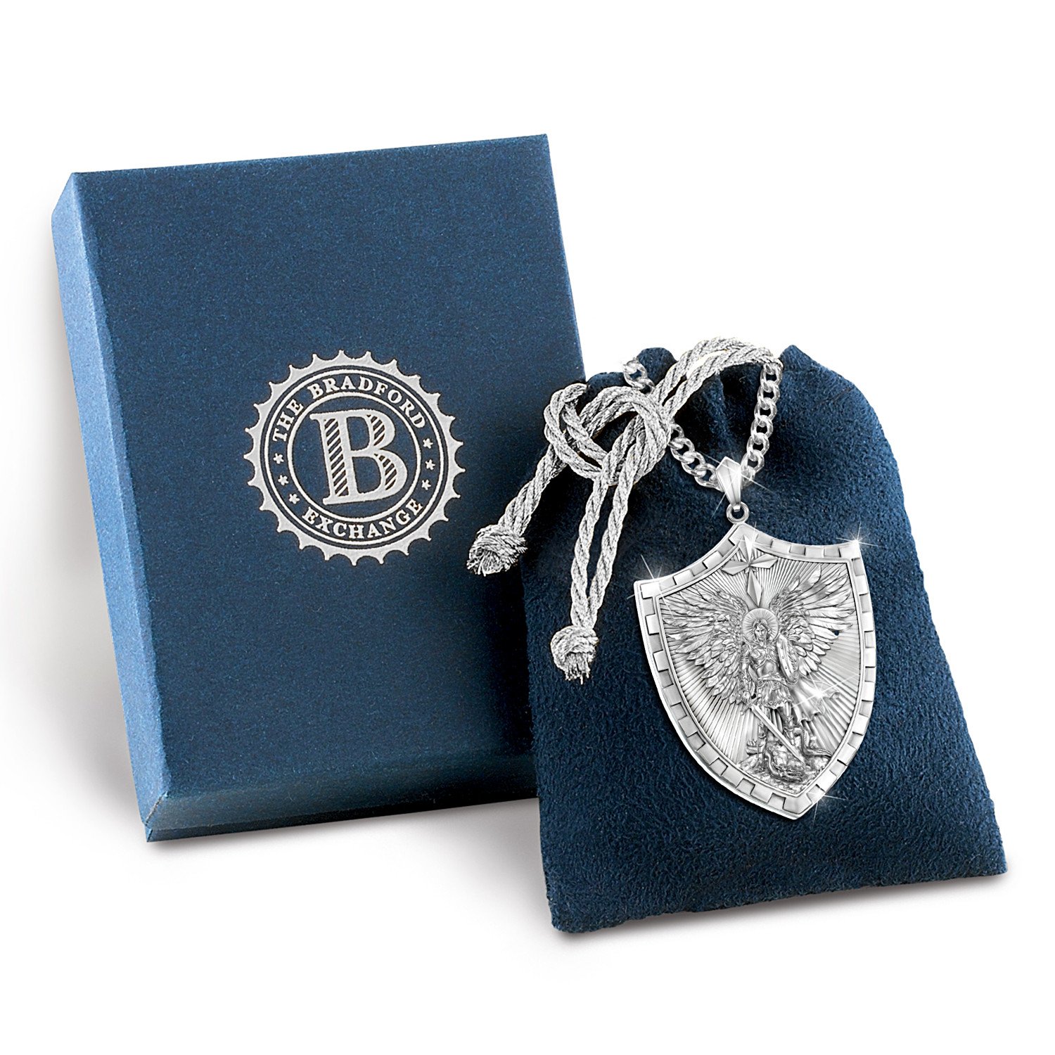 Bradford Exchange Men's Necklaces and Pendants Triumph of St. Michael