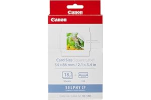 Canon Selphy Ink and Square Label Set (7429B001)