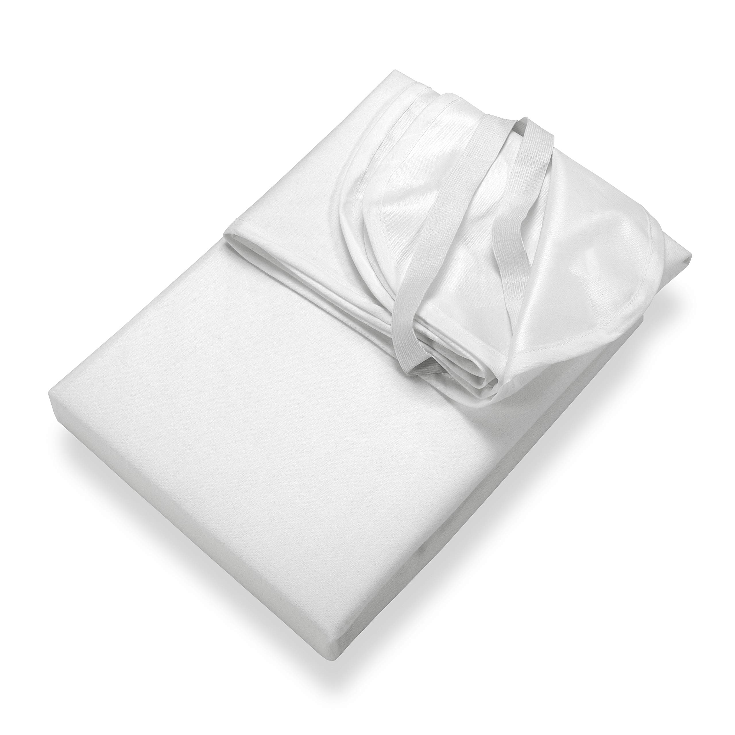 Setex Waterproof Towelling Incontinence Sufferers/for Use As for Hygiene Conscious Mattress Protector Mattress Protection, COTTON, white, 160 cm x 200 cm