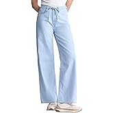 Buffalo David Bitton Womens Alecia High Rise Wide Leg Jeans