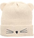 MIRMARU Women’s Soft Faux Fur Pom Pom Slouchy Beanie Hat with Sherpa Lined- Thic MIRMARU Women main image 3