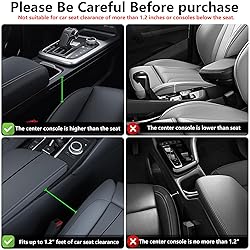 WOVAZUS 1 Pack Car Seat Gap Filler Organizer, Car
