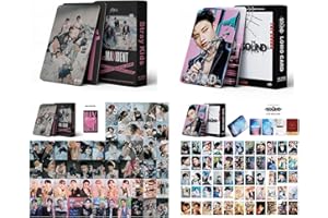 QLCBELOVE 110PCS Stray Kids Lomo Card, 55PCS Maxident Photocards + 55PCS THE SUON Photocards New Album Lomo Cards Gift Set For STAY Kpop Postcard Gift Merchandise
