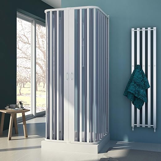 title=Box Doccia 3 Lati 70x90x70 CM H185 PVC mod. Nova