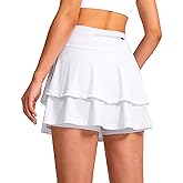 G Gradual Women's Pleated Tennis Skirts with 4 Pockets Athletic Golf Skorts for Women's Workout Running