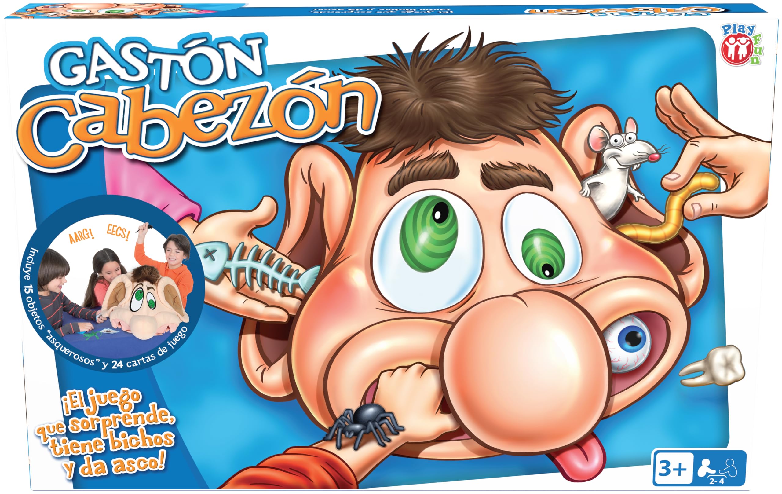 Goliath Board Game 7543 Gastone Testone (Portuguese, Spanish) 3+ 4 Players 30 Min