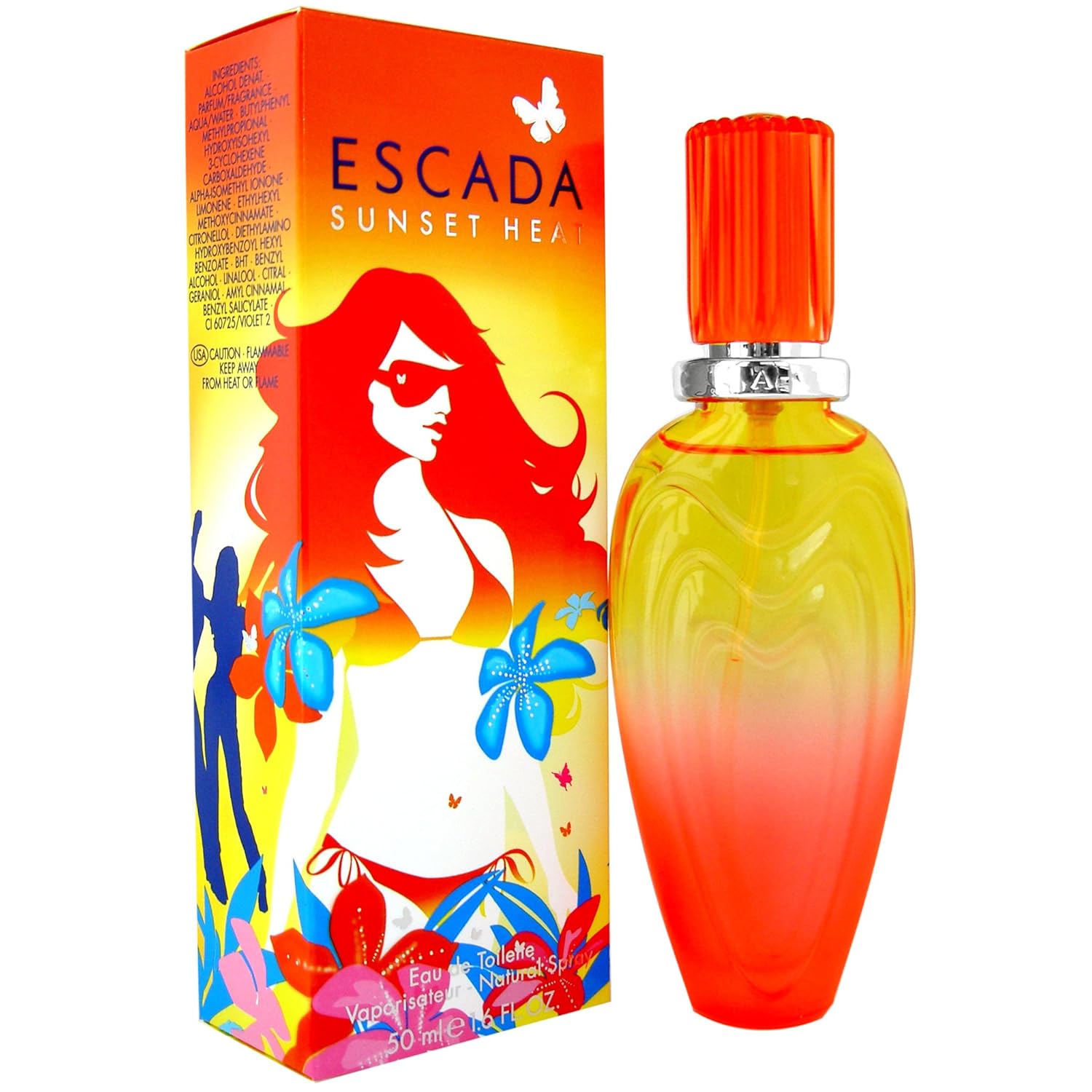 Escada SUNSET HEAT EAU DE TOILETTE VAPO, 50 ml: Amazon.es