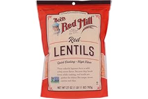 Bobs Red Mill, Lentils Red, 27 Ounce