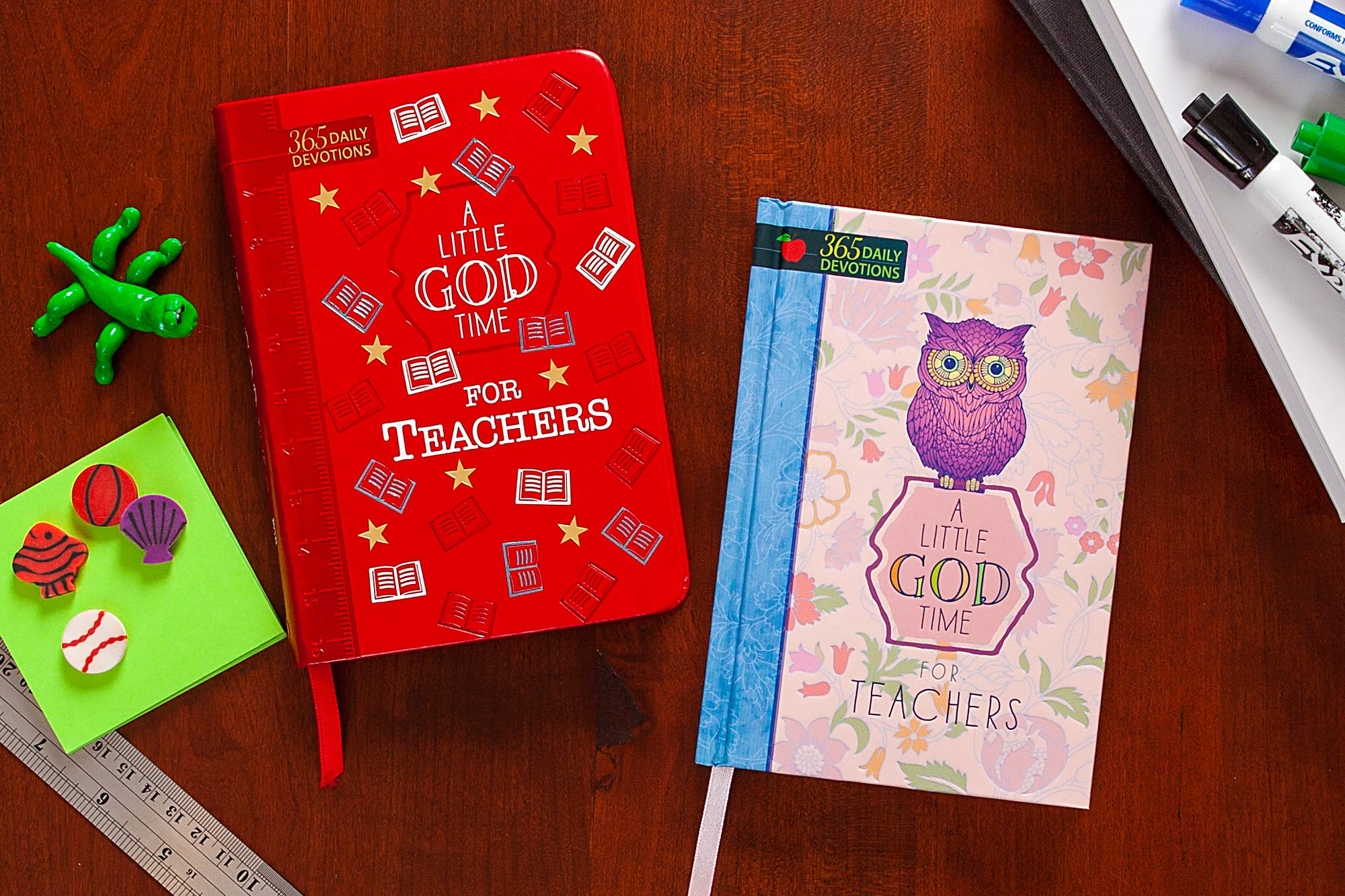 A Little God Time for Teachers: 365 Daily Devotions (Faux Leather Gift Edition) – An Inspirational Daily Devotional Book, Perfect for a Teacher Gift A Little God Time for Teachers: 365 Daily Devotions (Faux Leather Gift Edition) – An Inspirational Daily Devotional Book, Perfect for a Teacher Gift Imitation Leather