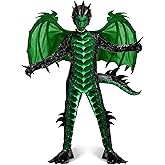 Spooktacular Creations Halloween Kid Dragon Costume, Boys Dragon Wings, Tail and Mask Set for Halloween Dress Up