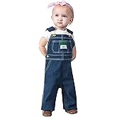 Liberty Infant Denim Bib Overall