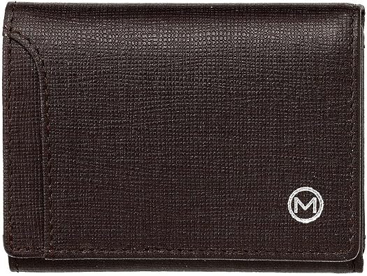 Amazon ミラグロ Milagro サフィアーノレザー 3つ折り財布 メンズ 三つ折り Sl S 030a ダークブラウン 財布