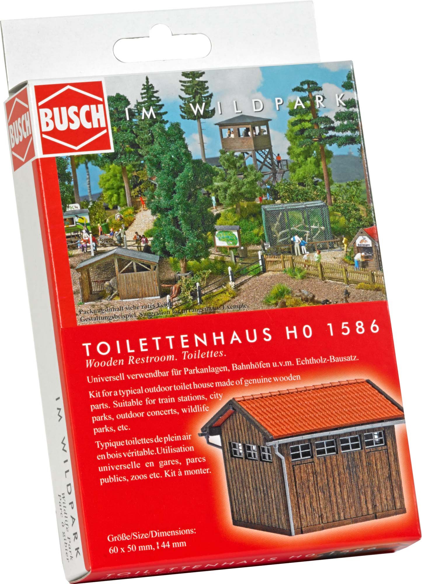 Busch 1586 – Toilet House, Vehicle