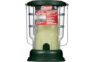 Coleman 70+ Hour Citronella Candle Outdoor Lantern, Classic Design with Easy Carry and Hang Handle, Extended Burn Time for Ca