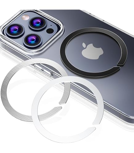 thumbnail image 2 of Magnetic Ring Sticker For Magsafe Phone Magnet 2 Pack, Upgrade Bulit-in... 2 of 14
