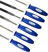Blue Spot Tools 6pc Mini File Set with Pouch 150mm Soft Grip view 4