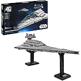 4D Build, Star Wars Deluxe Imperial Star Destroyer 3D Model Kit, Star Wars Collectibles & Desk Decor, Adult Puzzle, Building
