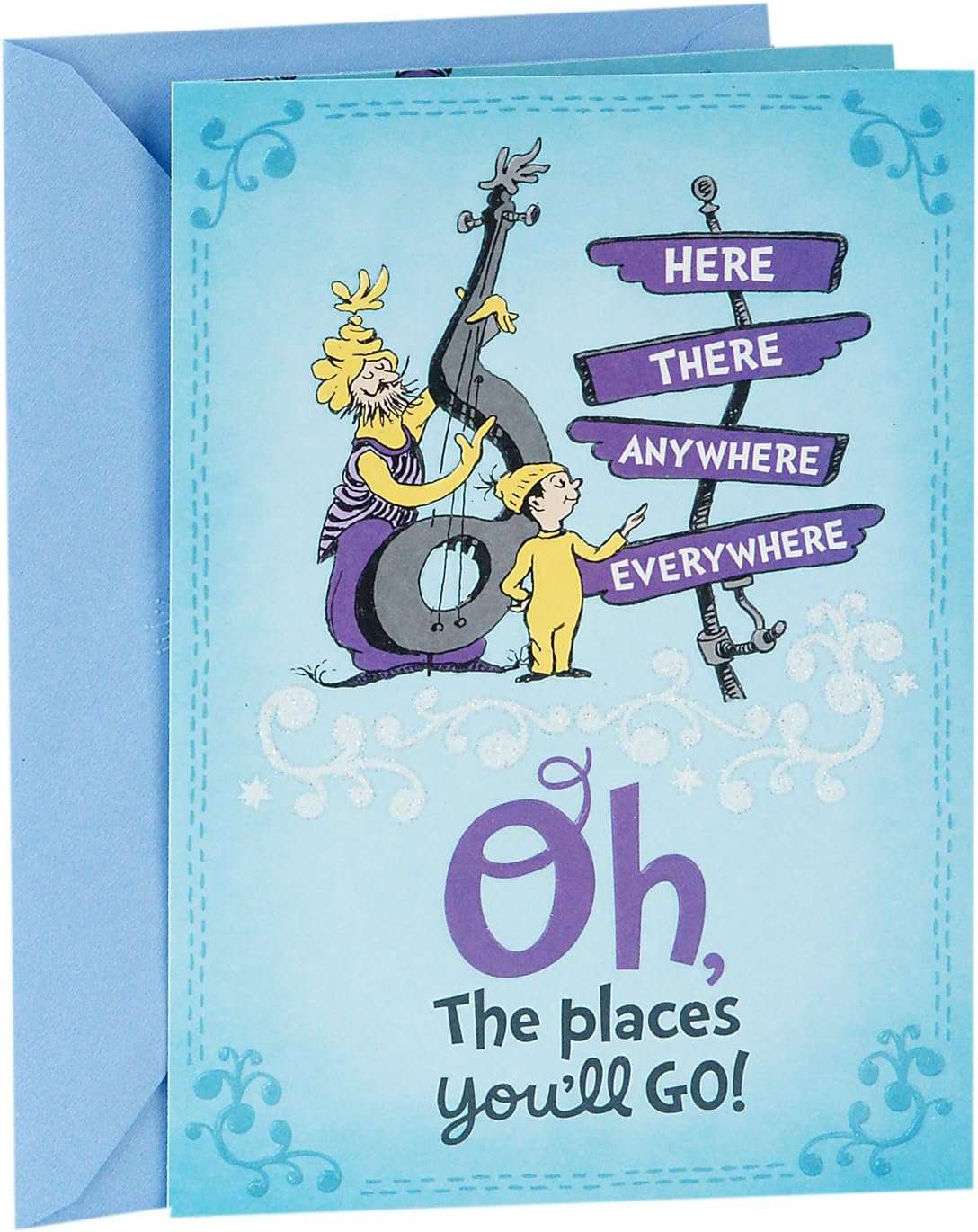 Hallmark Dr. Seuss Graduation Card (Oh, The Places You'll Go)