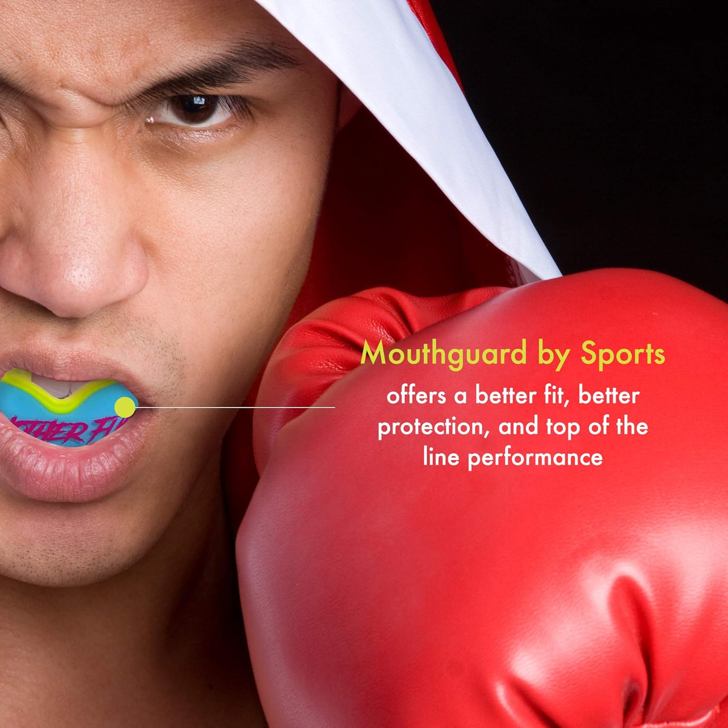 DAMAGE CONTROL High Impact Mouth Guard, Mouthguards for Sports, Boxing, Roller Derby, Hockey, Lacrosse Mouth Guard, Mouth Guards Ultra Fit and Protection Against Shock : Sports & Outdoors