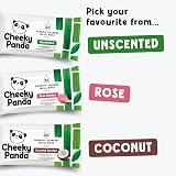 The Cheeky Panda Bamboo Facial Make Up Remover Wipes Rose 25 view 4