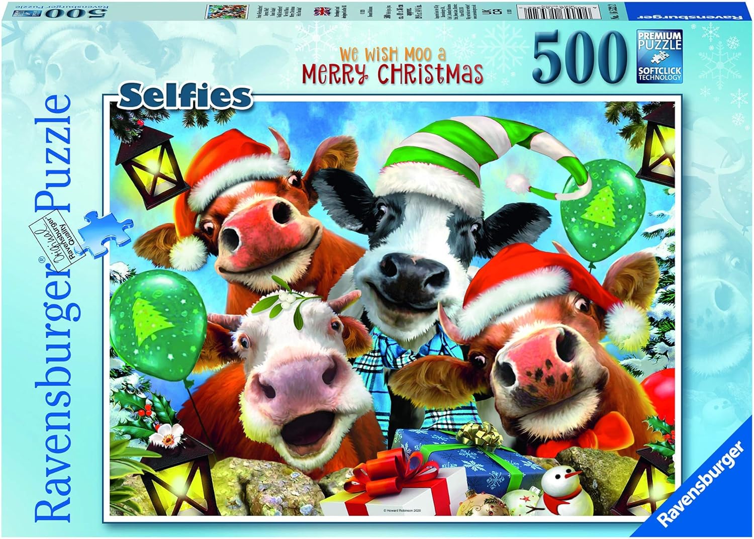 Ravensburger Frohe Weihnachten Puzzle 500 Teile Puzzle Puzzle für